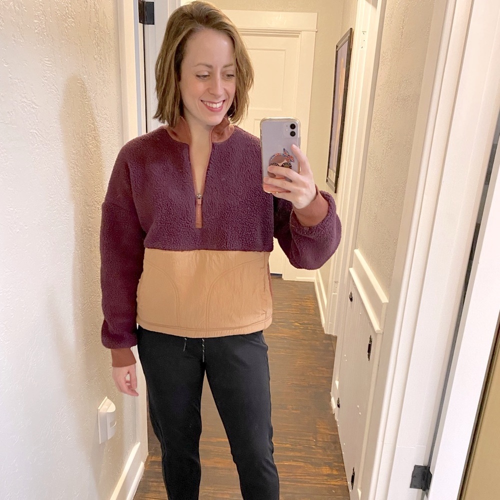 Fabletics, Cropped, Half-Quarter Zip Jacket! - image 6